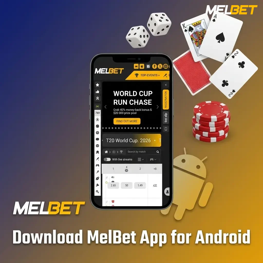 MelBet Android app APK download and installation guide for Indian smartphones and tablets