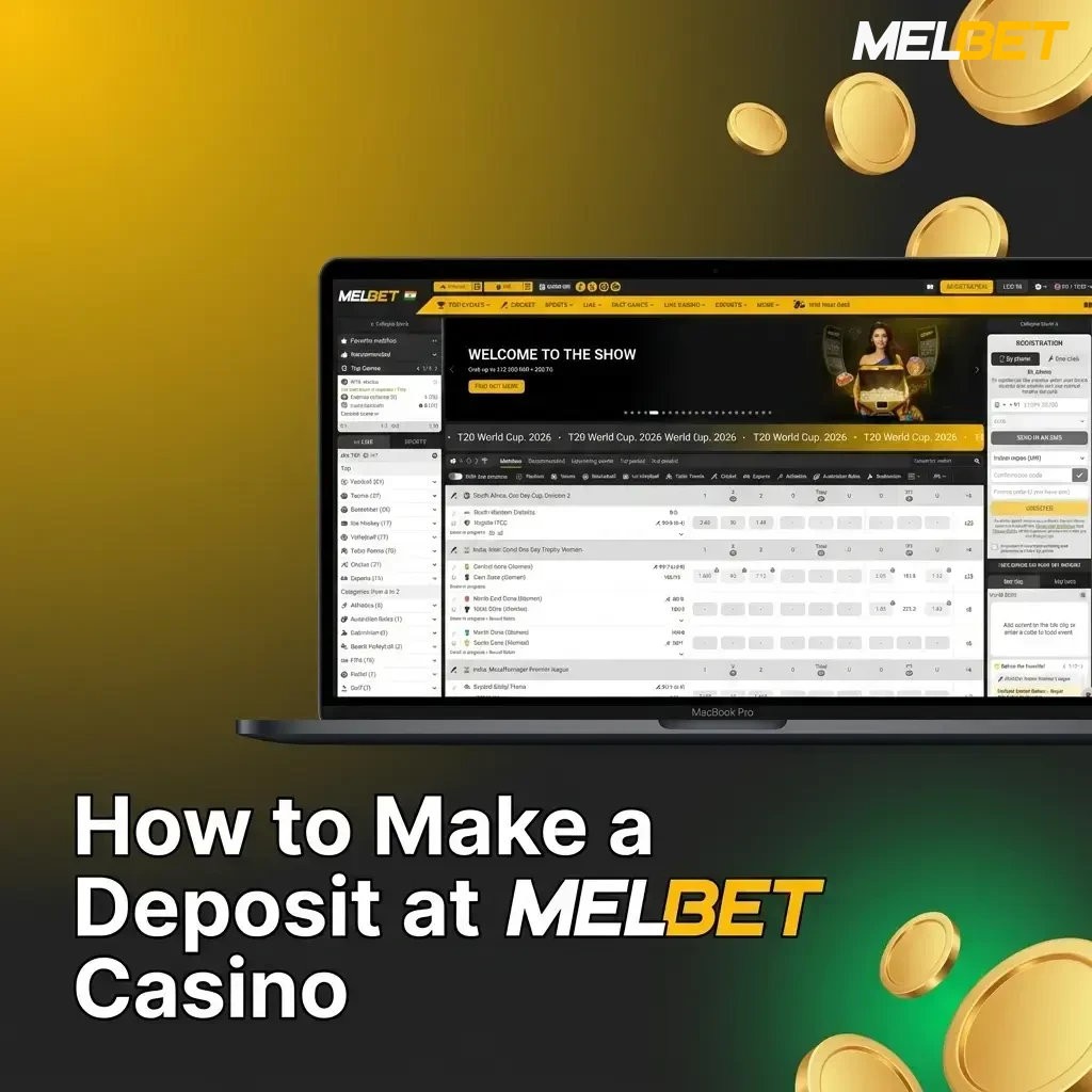 MelBet Casino deposit guide showing steps for UPI, PhonePe, Paytm and Google Pay payments for India players